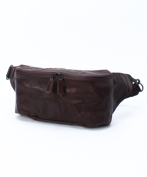 Butler Verner Sails(バトラーヴァーナーセイルス)の「【Butler Verner Sails】 ポニープルアップワンショルダー JA-1111(ボディバッグ/ウエストポーチ・メンズ・ブラック/ブラウン/グリーン/レッド/ネイビー・FREE)」の11枚目の写真