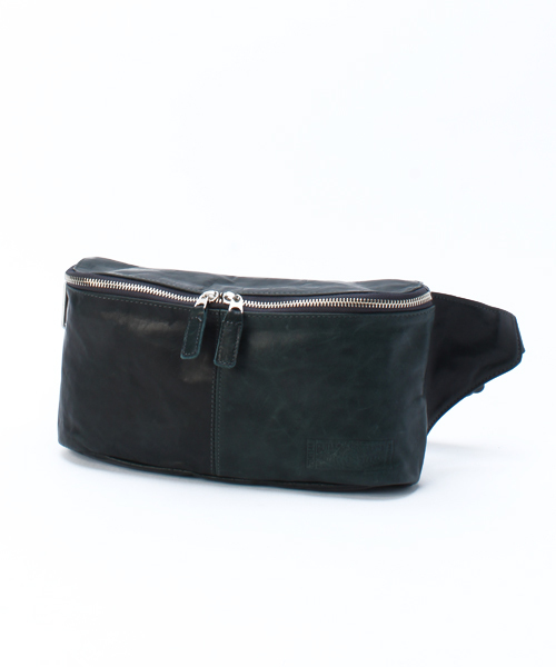 Butler Verner Sails(バトラーヴァーナーセイルス)の「【Butler Verner Sails】 ポニープルアップワンショルダー JA-1111(ボディバッグ/ウエストポーチ・メンズ・ブラック/ブラウン/グリーン/レッド/ネイビー・FREE)」の12枚目の写真