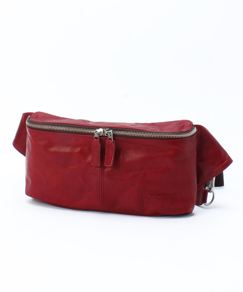 Butler Verner Sails(バトラーヴァーナーセイルス)の「【Butler Verner Sails】 ポニープルアップワンショルダー JA-1111(ボディバッグ/ウエストポーチ・メンズ・ブラック/ブラウン/グリーン/レッド/ネイビー・FREE)」の13枚目の写真
