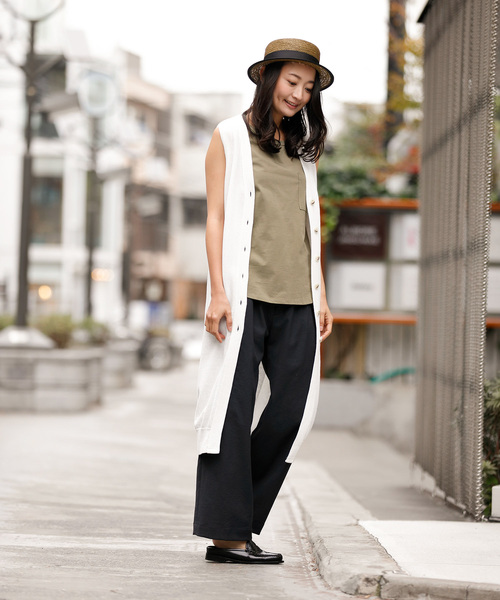 【美品】レジィーナロマンティコ　ジレ　ベスト　サングラスドッグ　ストレッチ　36 美品】レジィーナロマンティコ ジレ ベスト サングラスドッグ