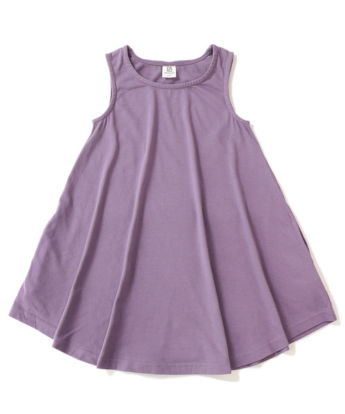devirock（デビロック）の「フレアタンクワンピース（ワンピース・キッズ・ホワイト/キャメル/杢グレー/ブラック/カーキ/レッド系その他/ラベンダー・150cm/160cm/140cm/130cm/120cm/100cm/110cm）」の22枚目の写真