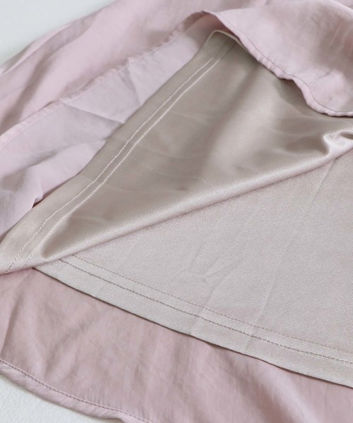 HER CLOSET（ハークローゼット）の「【HERCLOSET】フレアマキシスカート（スカート・レディース・ブルー/ピンクベージュ/テラコッタ/ミント/ラベンダー・M）」の6枚目の写真