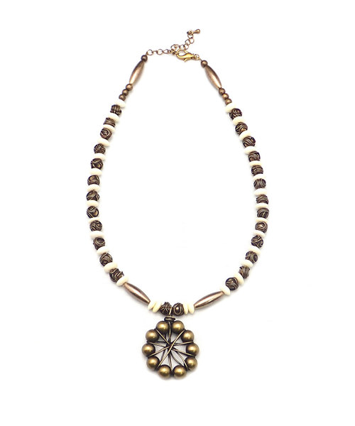 GARA（ガラ）の「GARA:PARASITE NECKLACE（ネックレス・メンズ・ゴールド・FREE）」の2枚目の写真