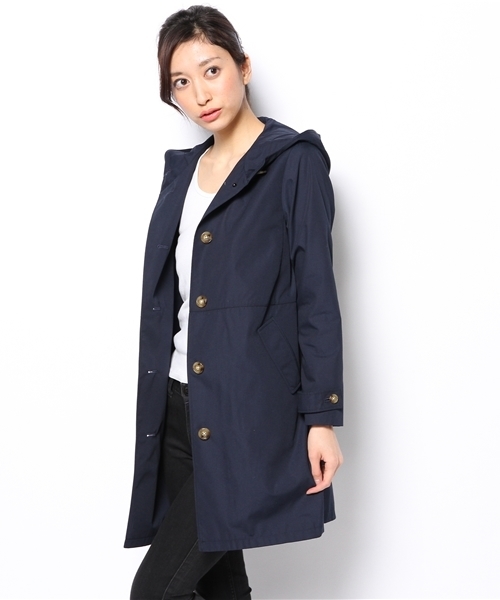 BEAMS LIGHTS Women's（ビームスライツ ウィメンズ）の「BEAMS LIGHTS / フード付コート（その他アウター・レディース・ベージュ/ネイビー・36/40/38）」の10枚目の写真