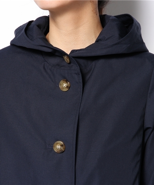 BEAMS LIGHTS Women's（ビームスライツ ウィメンズ）の「BEAMS LIGHTS / フード付コート（その他アウター・レディース・ベージュ/ネイビー・36/40/38）」の11枚目の写真