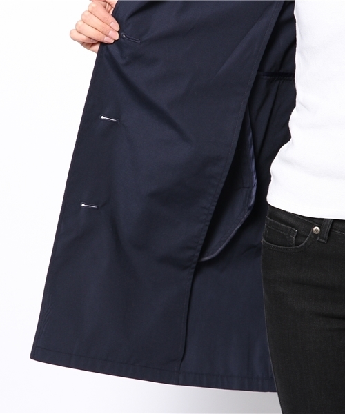 BEAMS LIGHTS Women's（ビームスライツ ウィメンズ）の「BEAMS LIGHTS / フード付コート（その他アウター・レディース・ベージュ/ネイビー・36/40/38）」の7枚目の写真