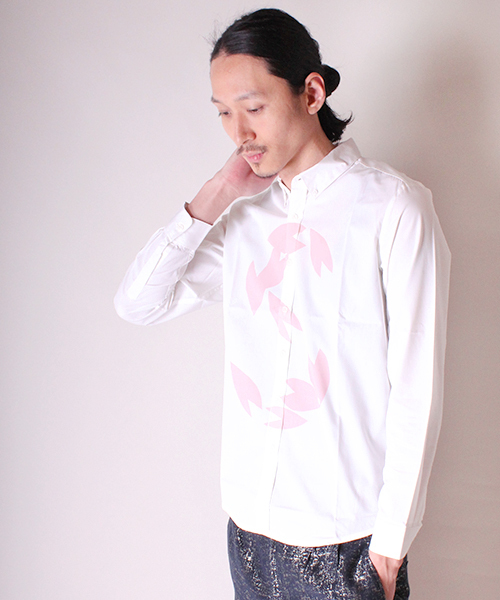 Lui's（ルイス）の「Painkiller×Lui's コラボシャツ（シャツ/ブラウス・メンズ・イエロー/グレー/ブラック/ピンク/ホワイト系その他・MEDIUM/SMALL）」の5枚目の写真