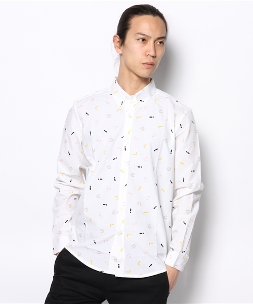 Lui's（ルイス）の「Painkiller×Lui's コラボシャツ（シャツ/ブラウス・メンズ・イエロー/グレー/ブラック/ピンク/ホワイト系その他・MEDIUM/SMALL）」の10枚目の写真