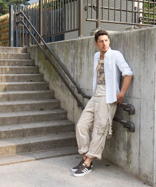 goa（ゴア）の「リネン混ビエラB.Dシャツ（シャツ/ブラウス・メンズ・オフホワイト/キナリ・FREE）」の10枚目の写真