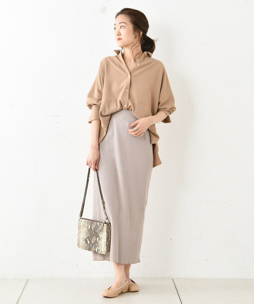 DouDou（ドゥドゥ）の「ポケットブラウス（シャツ/ブラウス・レディース・アイボリー/ベージュ・FREE）」の5枚目の写真