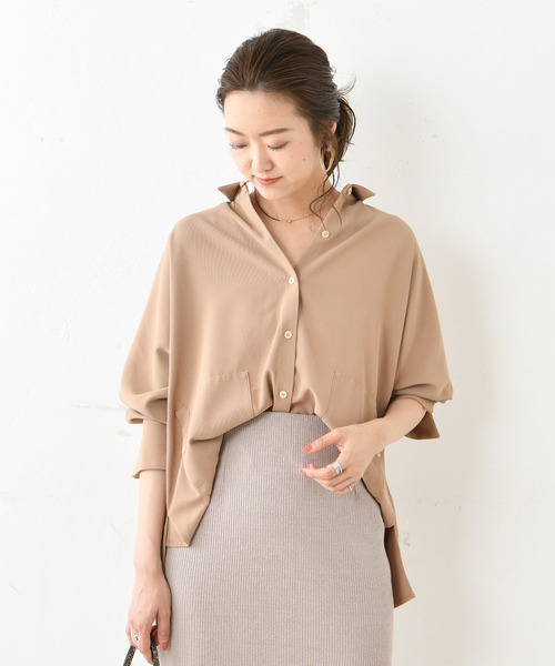 DouDou（ドゥドゥ）の「ポケットブラウス（シャツ/ブラウス・レディース・アイボリー/ベージュ・FREE）」の11枚目の写真