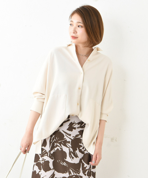 DouDou（ドゥドゥ）の「ポケットブラウス（シャツ/ブラウス・レディース・アイボリー/ベージュ・FREE）」の20枚目の写真