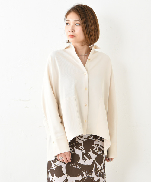 DouDou（ドゥドゥ）の「ポケットブラウス（シャツ/ブラウス・レディース・アイボリー/ベージュ・FREE）」の22枚目の写真