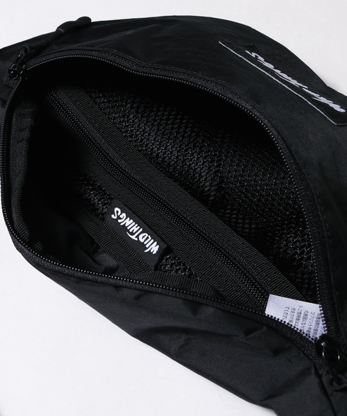 WILD THINGS（ワイルドシングス）の「WILDTHINGS / ワイルドシングス 2Wey Body bag（ボディバッグ/ウエストポーチ・メンズ・パープル/オリーブ/グレー/ホワイト/ブラック/カモフラージュ・FREE）」の19枚目の写真