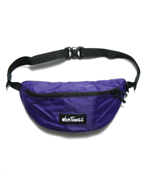 WILD THINGS（ワイルドシングス）の「WILDTHINGS / ワイルドシングス 2Wey Body bag（ボディバッグ/ウエストポーチ・メンズ・パープル/オリーブ/グレー/ホワイト/ブラック/カモフラージュ・FREE）」の10枚目の写真