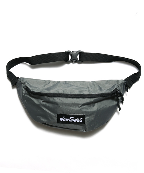 WILD THINGS（ワイルドシングス）の「WILDTHINGS / ワイルドシングス 2Wey Body bag（ボディバッグ/ウエストポーチ・メンズ・パープル/オリーブ/グレー/ホワイト/ブラック/カモフラージュ・FREE）」の22枚目の写真