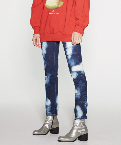 SHAREEF（シャリーフ）の「ENAMEL HEEL BOOTS（ブーツ・メンズ・バーガンディー/シルバー/ブラック/ネイビー/ターコイズブルー・1/2/3）」の20枚目の写真