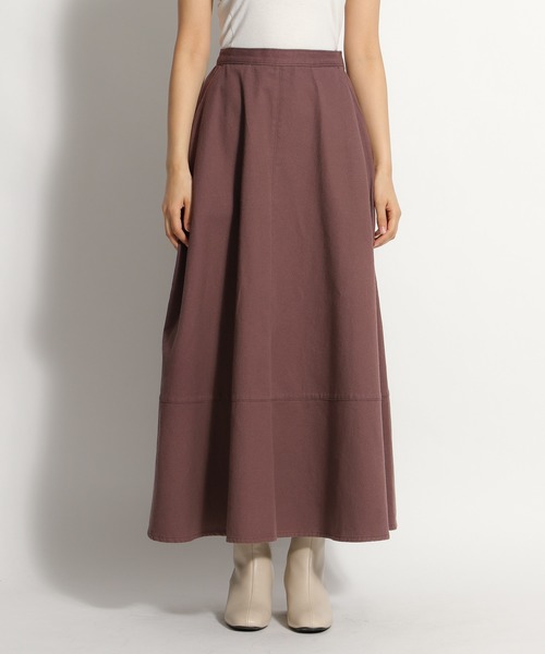 セール】裏起毛カツラギAラインスカート（スカート）｜niko and
