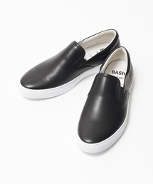 alfredoBANNISTER | 【20SS新作】ベーシックレザースリッポンスニーカー(スリッポン)