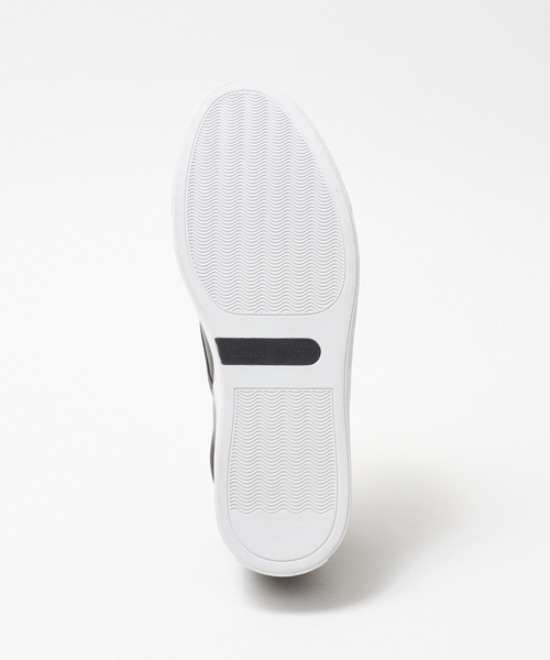 alfredoBANNISTER（アルフレッドバニスター）の「ベーシックレザースリッポンスニーカー（スリッポン・メンズ・ブラック/ホワイト・43/42/40/41/44）」の12枚目の写真