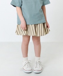 devirock（デビロック）の「総柄ミニ丈ギャザースカッツ（スカート）」