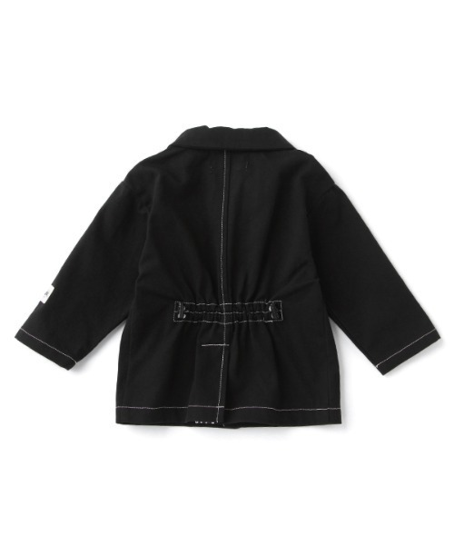 週末限定値下げ⭐︎コットンカルゼバイカラーブルゾン LAKOLE（ラコレ） ブルゾン アウター ハーフZIP風中綿ブルゾン