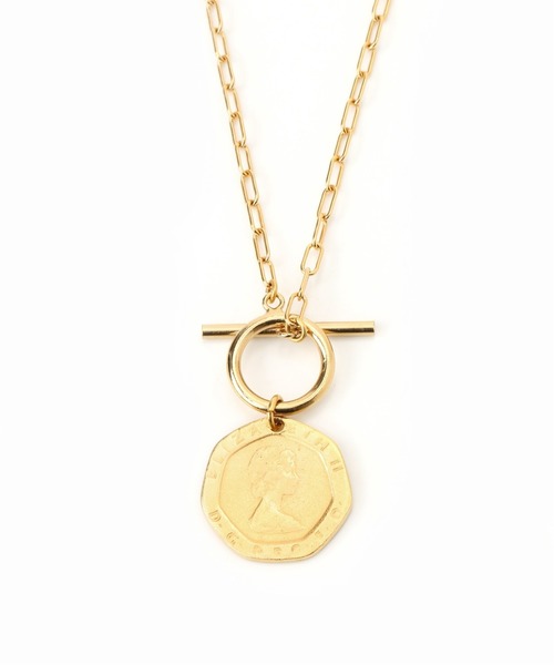 Noble（ノーブル）の「【ELECTRIC PICKS】 COIN WITH BAR ネックレス （ネックレス）」 WEAR