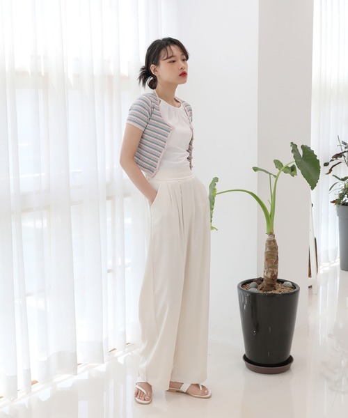 Rena ルネ　パイピング　りぼん　カーディガン　ま未使用 Rena ルネ パイピング りぼん カーディガン ま未使用 - メルカリ