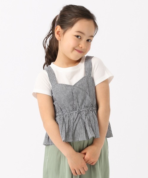 GLOBAL WORK（グローバルワーク）の「【キッズ】ビスチェレイヤード  