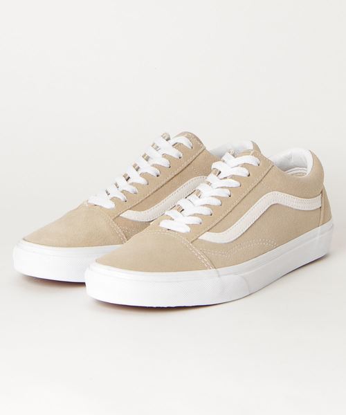 VANS(バンズ)の「VANS(ヴァンズ) OLD SKOOL(スニーカー・メンズ・ベージュ・10/9/8.5/8/11/9.5)」の1枚目の写真