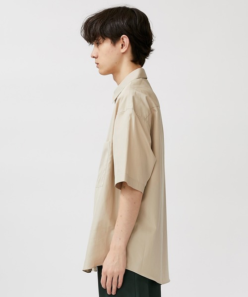 STUDIOUS(ステュディオス)の「【STUDIOUS】THOMAS MASON レギュラーカラー ショートスリーブ シャツ(シャツ/ブラウス・メンズ・ホワイト/ベージュ/サックスブルー・1/2/3)」の17枚目の写真