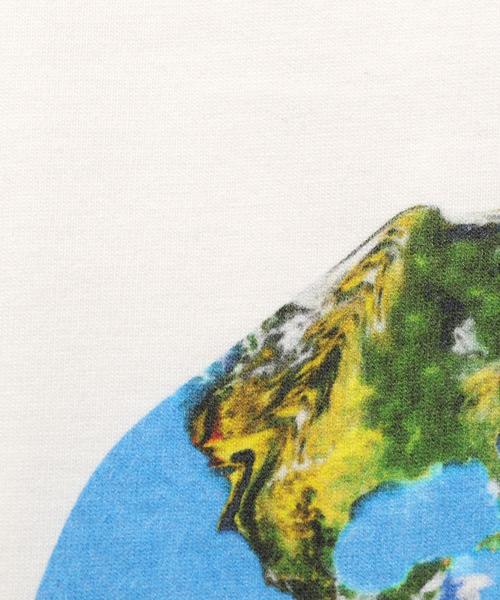 ADER error（アーダーエラー）の「＜ADER error＞ O/SIZED CROP TOP/Tシャツ（Tシャツ/カットソー・メンズ・オフホワイト・1/2）」の2枚目の写真