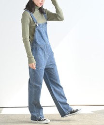 デニムワイドコンビネゾン