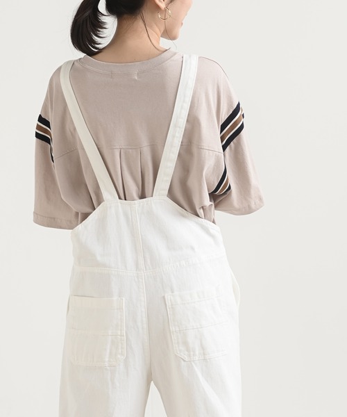 rps（アールピーエス）の「デニムワイドコンビネゾン（サロペット/オーバーオール・レディース・ブルー/ブルー系その他/オフホワイト/インディゴブルー/アイボリー・M/L）」の17枚目の写真