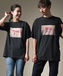 ユニセックス プリント半袖Tシャツ バンクシー BRANDALISED×OMNES フォトTEE