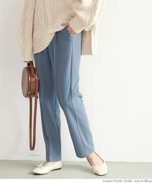 coca（coca）（コカ）の「起毛センタープレスパンツ（その他パンツ・レディース・ブラック/ブルー/アイボリー/ライトグリーン・ONE SIZE）」の20枚目の写真