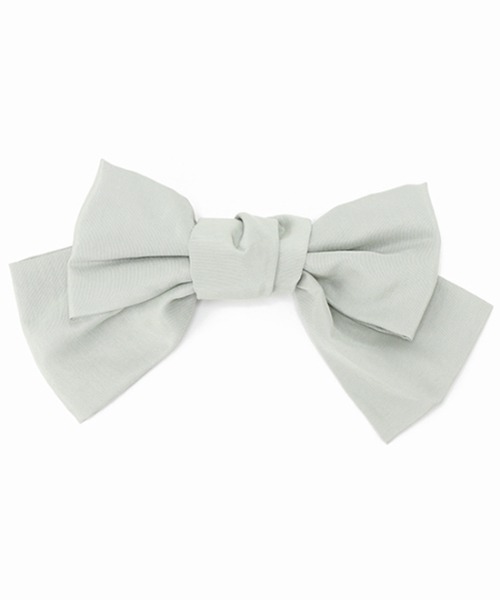 Casselini（キャセリーニ）の「Casselini（キャセリーニ）COCKTAIL RIBBON BARRETTE（バレッタ/ヘアクリップ・レディース・ブラック/ミント・FREE）」の4枚目の写真