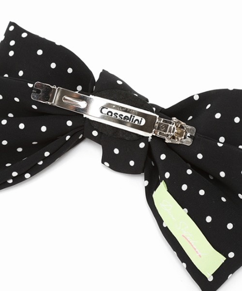 Casselini（キャセリーニ）の「Casselini（キャセリーニ）COCKTAIL RIBBON BARRETTE（バレッタ/ヘアクリップ・レディース・ブラック/ミント・FREE）」の5枚目の写真