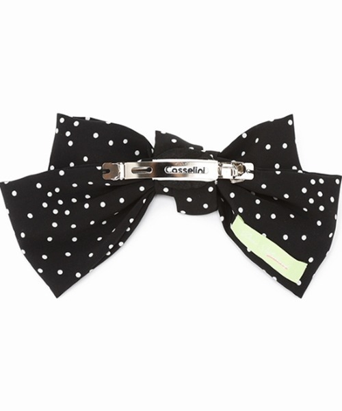 Casselini（キャセリーニ）の「Casselini（キャセリーニ）COCKTAIL RIBBON BARRETTE（バレッタ/ヘアクリップ・レディース・ブラック/ミント・FREE）」の7枚目の写真