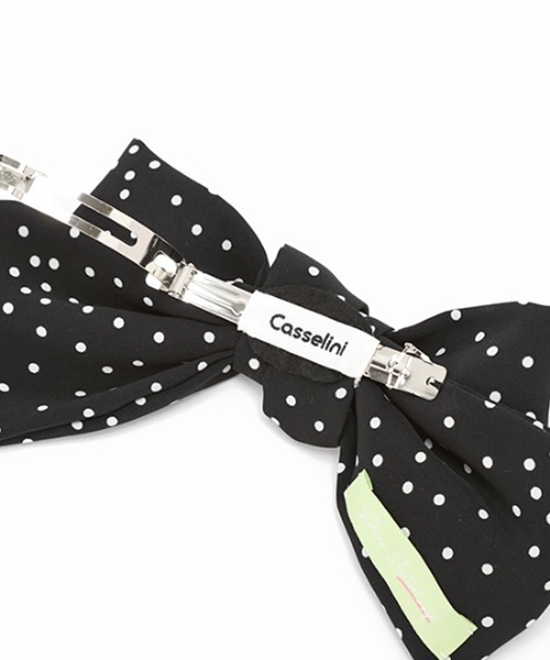 Casselini（キャセリーニ）の「Casselini（キャセリーニ）COCKTAIL RIBBON BARRETTE（バレッタ/ヘアクリップ・レディース・ブラック/ミント・FREE）」の9枚目の写真