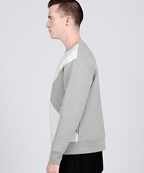 EN ROUTE(アンルート)の「ENR ダンボールニット ロングスリーブ●(Tシャツ/カットソー・メンズ・オフホワイト/ブラック・3/2/1)」の10枚目の写真