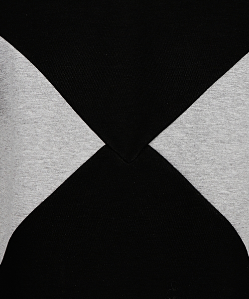 EN ROUTE(アンルート)の「ENR ダンボールニット ロングスリーブ●(Tシャツ/カットソー・メンズ・オフホワイト/ブラック・3/2/1)」の8枚目の写真