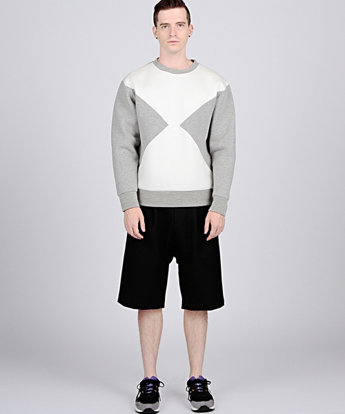 EN ROUTE(アンルート)の「ENR ダンボールニット ロングスリーブ●(Tシャツ/カットソー・メンズ・オフホワイト/ブラック・3/2/1)」の9枚目の写真