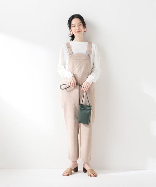 SLOBE IENA（スローブイエナ）の「スリットネックTEE【手洗い可能】◆（Tシャツ/カットソー・レディース・ブラック/アイボリー/ブラウン・FREE）」の6枚目の写真