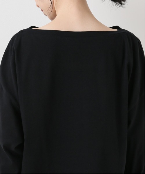 SLOBE IENA（スローブイエナ）の「スリットネックTEE【手洗い可能】◆（Tシャツ/カットソー・レディース・ブラック/アイボリー/ブラウン・FREE）」の14枚目の写真