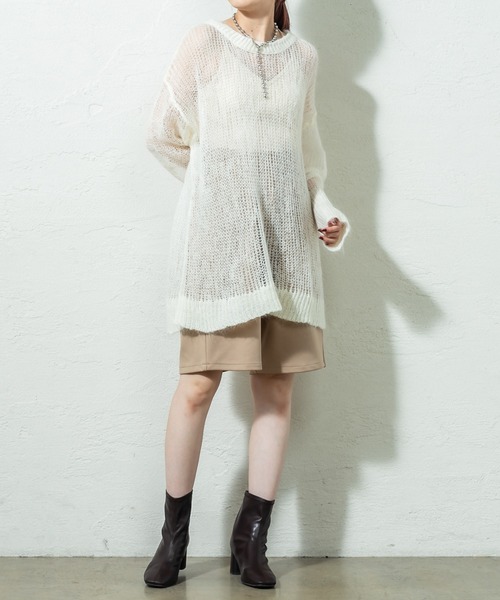 mystic（ミスティック）の「コンフォートハーフパンツ（その他パンツ・レディース・ブラック/ベージュ/ホワイト系その他・FREE）」の4枚目の写真