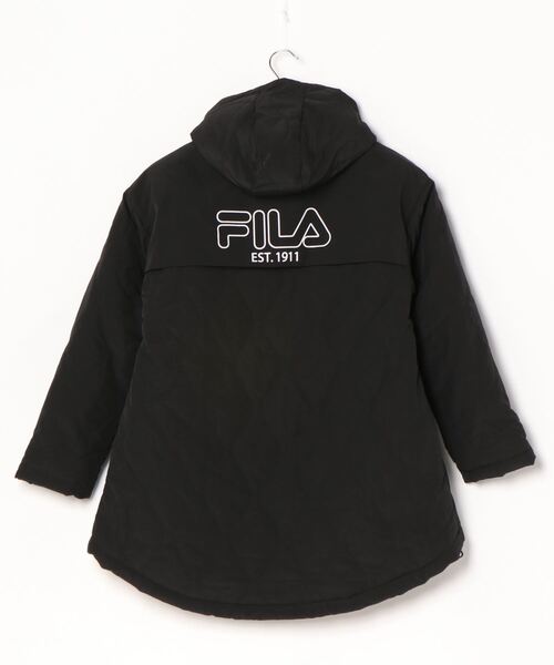 FILA(フィラ)の「<FILA/フィラ>裏ボアフリースキルティングコート(ブルゾン・レディース・ブラック/カーキ/ベージュ/ライトグレー・LL/M/L)」の6枚目の写真