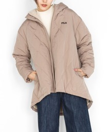 <FILA/フィラ>裏ボアフリースキルティングコート