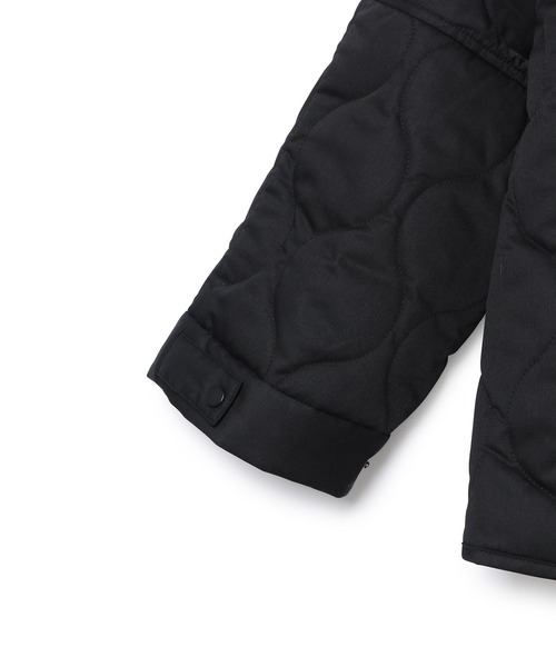 ADAM ET ROPE'（アダムエロペ）の「キルティングブルゾン（ブルゾン・レディース・ブラック/ベージュ・FREE）」の11枚目の写真