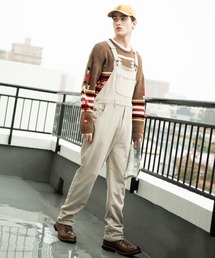 ８(eight)（エイト）の「カットデニムオーバーオール（サロペット/オーバーオール・メンズ）」